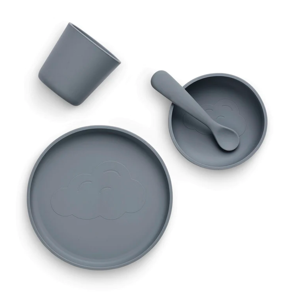 Set de table silicone - bleu tempête