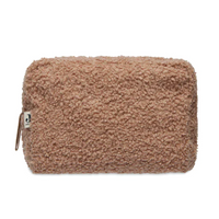 Trousse de toilette boucle - biscuit