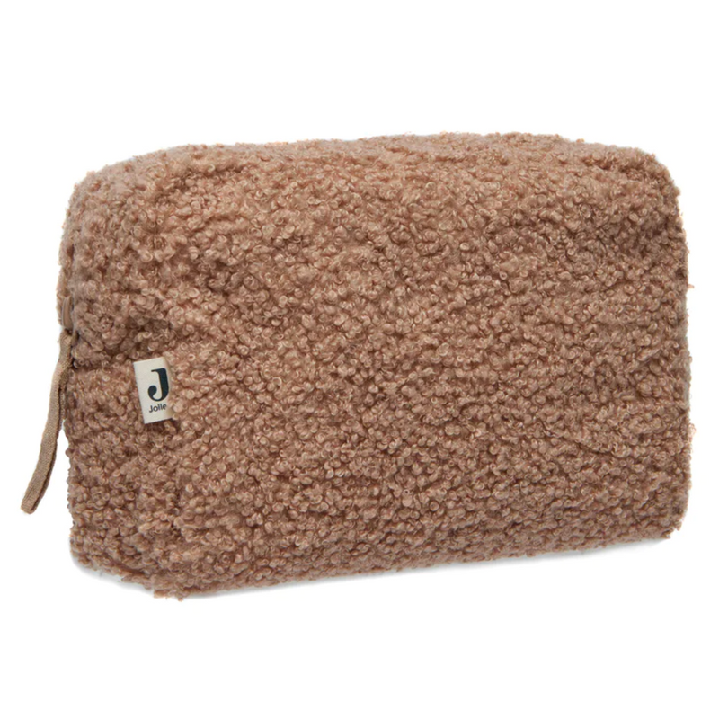 Buckle toiletry bag - biscuit
