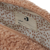 Buckle toiletry bag - biscuit