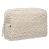 Buckle toiletry bag - natural