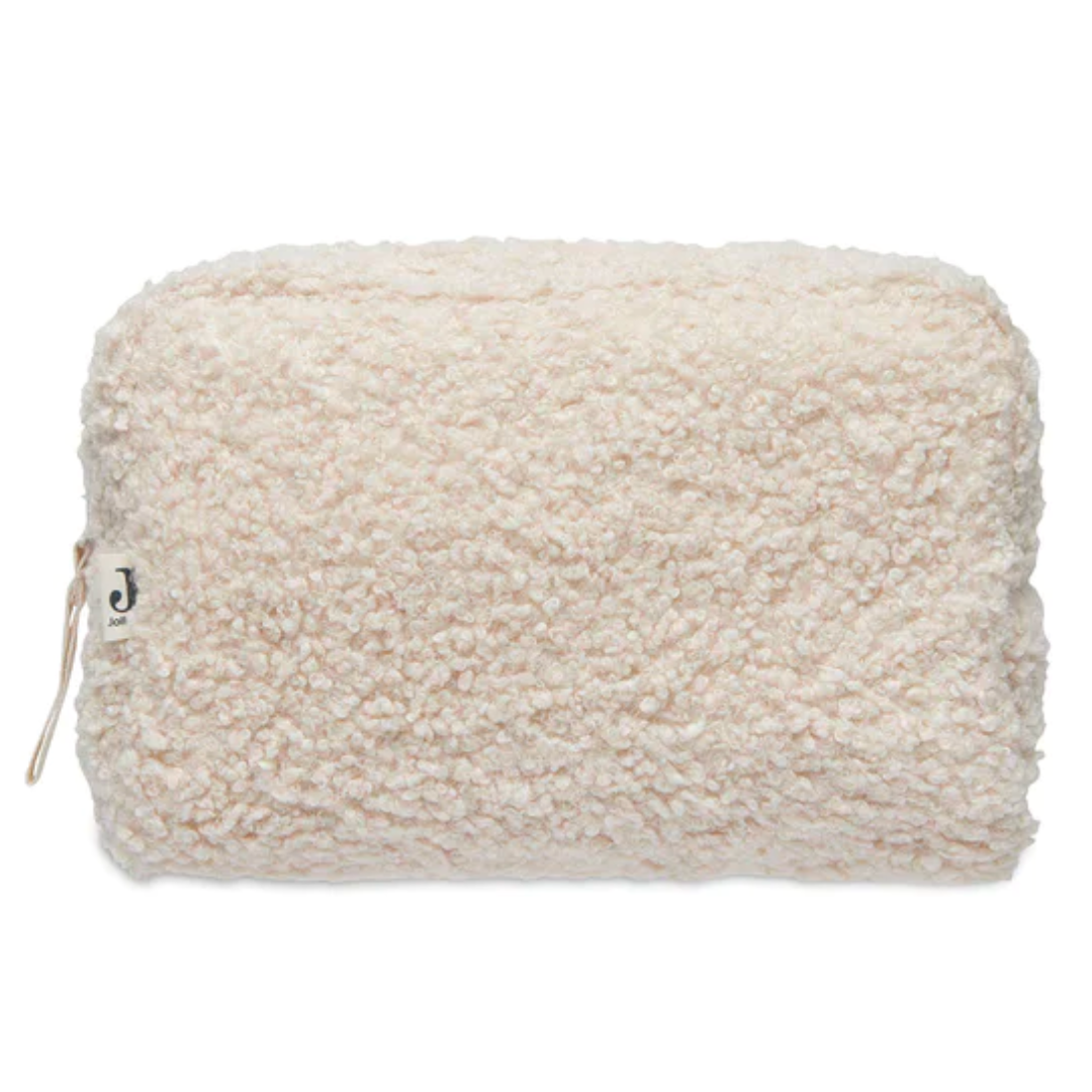 Trousse de toilette boucle - naturel