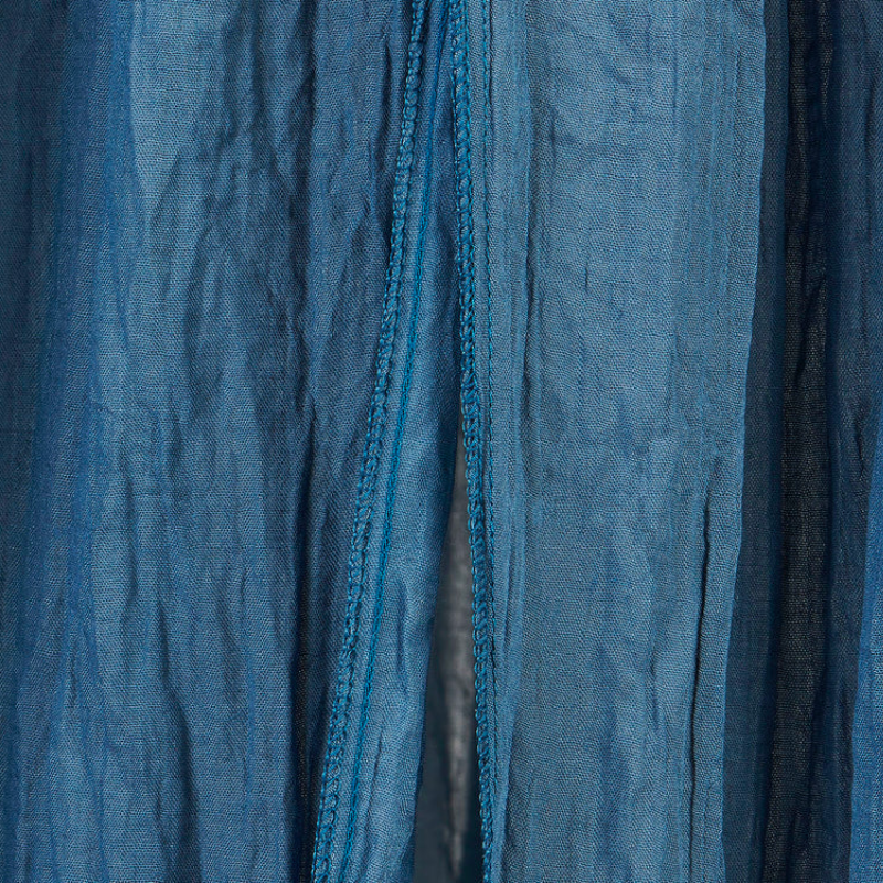 Ciel de lit bleu jean's -  245cm