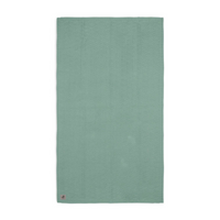 Couverture lit bébé tricot vert cendré 100x150cm