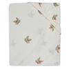 Fitted baby bed sheet 60x120cm - rosehip