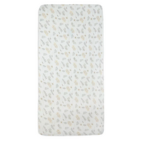 Baby bed fitted sheet 60x120cm wild flowers