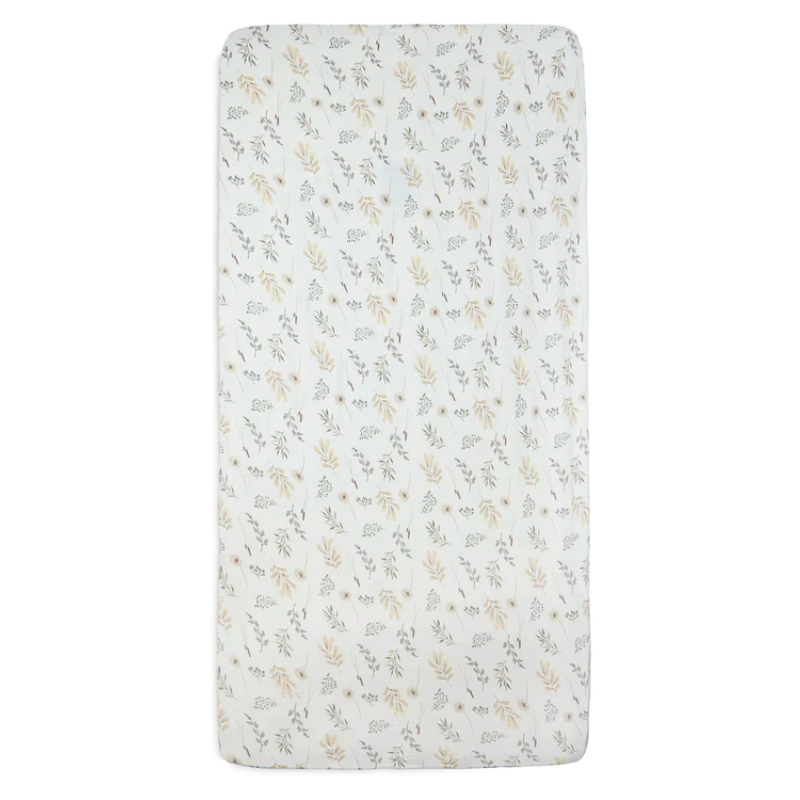 Baby bed fitted sheet 60x120cm wild flowers