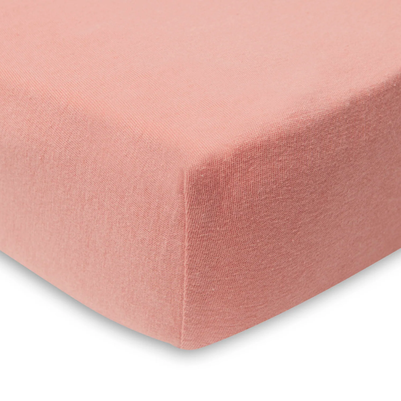 Baby bed fitted sheet 60x120cm pink - 2 pieces