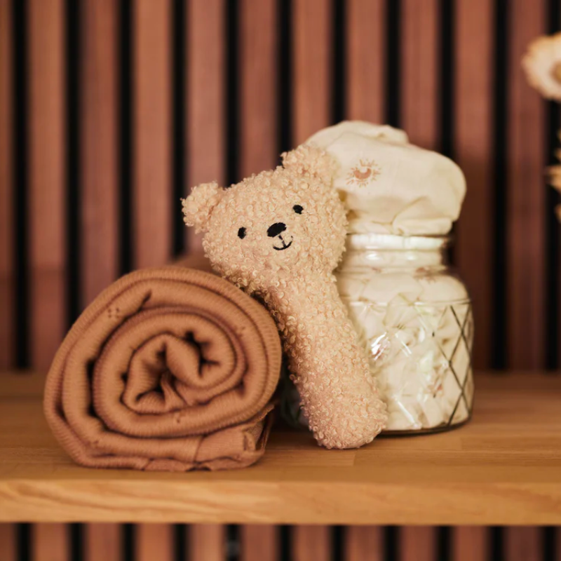 Little bear rattle - natural