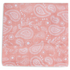 Set of 2 small swaddles - pink and white