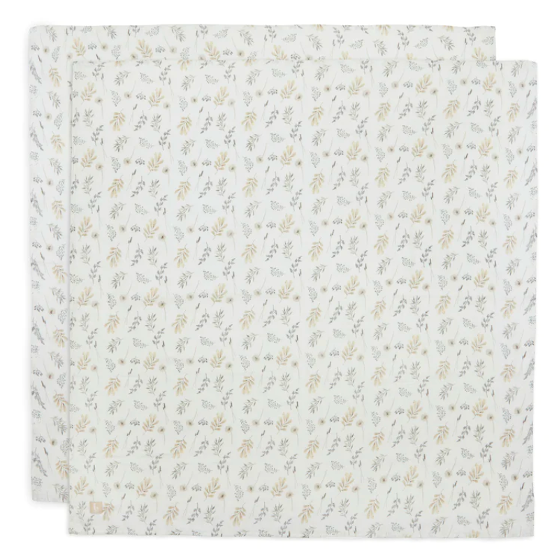 Set of 2 maxi swaddles - wild flowers