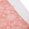 Set of 2 small swaddles - pink and white