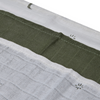 Set of 3 small diapers - green leaves