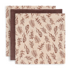 Set of 3 small diapers - Chestnut